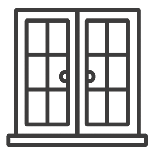 French Doors and Porch