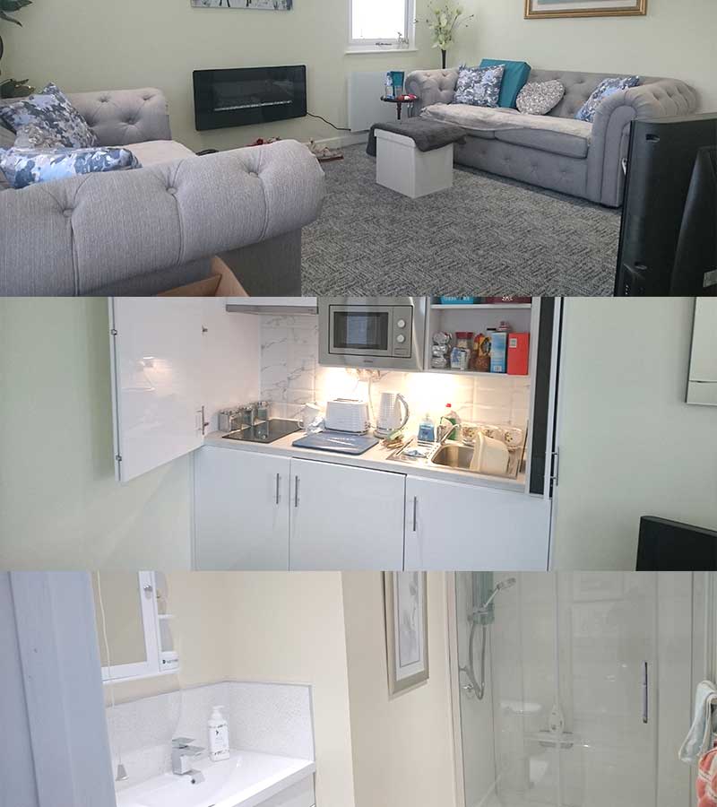 Granny Annexe Desborough Northamptonshire rooms